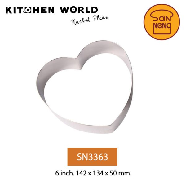 Sanneng HEART RING  304 S/S - Image 4