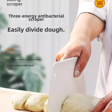 Sanneng Antibacterial Plastic Dough Scraper SN4051 - Image 3