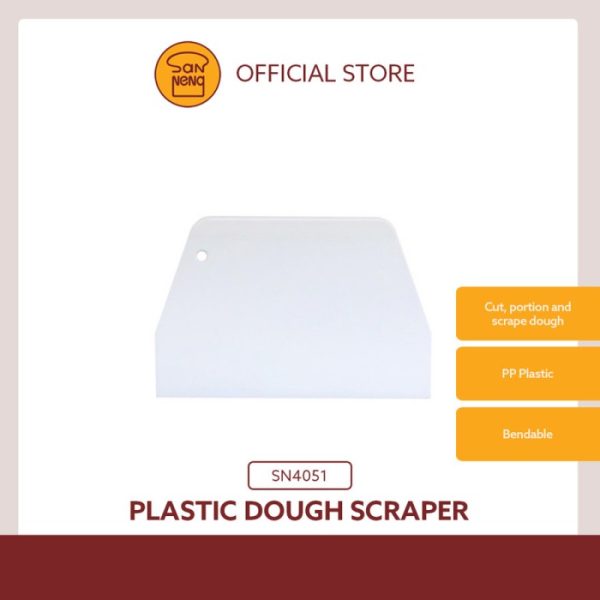 Sanneng Antibacterial Plastic Dough Scraper SN4051 - Image 4