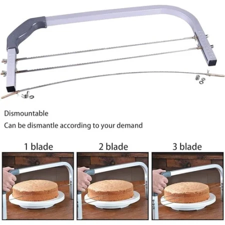 Sanneng SN4237 CAKE SLICER 301 S/S+AL.ALLOY ANODIZED - Image 2