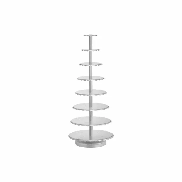 SANNENG SN4434 WEDDING CAKE STAND AL.ALLOY ANODIZED
