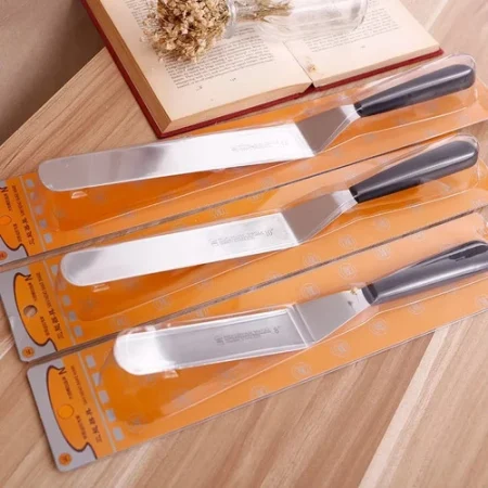 Sanneng - SN4872 12" Professional Bend Spatula-Plastic Handle - Image 5