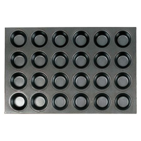 SANNENG SN9083 ALUSTEEL MUFFIN MOULD-24 INDENT