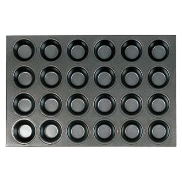 SANNENG SN9083 ALUSTEEL MUFFIN MOULD-24 INDENT