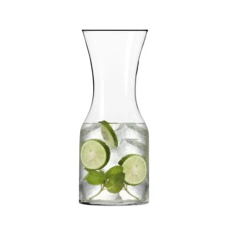 Krosno Glass Carafe | 900 ML | Elegant Minimalist Design | Dishwasher Safe | Perfect for Water, Wine, Juice & More - Image 4