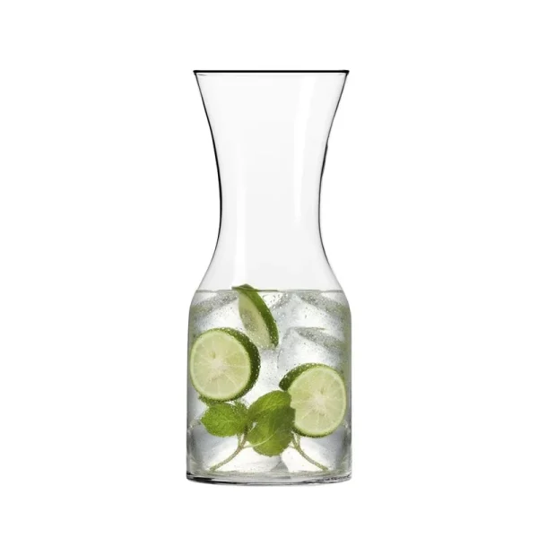 Krosno Glass Carafe | 900 ML | Elegant Minimalist Design | Dishwasher Safe | Perfect for Water, Wine, Juice & More - Image 4