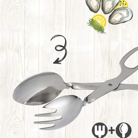 Frenchef Scissors Salad Tongs 30cm - Image 4