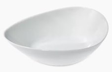 Zeno White Porcelain Dish 3.25"- 12 Pcs Set