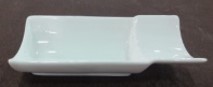 Zeno White Porcelain 14.5 Cm Mezza Dish- 12 Pcs Set