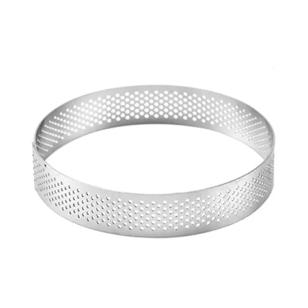Imperus 30 cm Round Perforated Cake Ring – Stainless Steel Baking Mold for Cakes, Tarts & Cheesecakes - Image 6