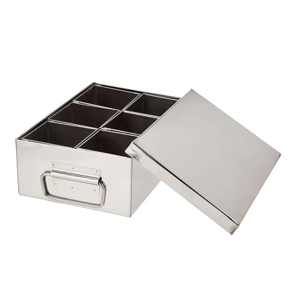 Imperus 528.MD6 Spice Square Container 6 Compartment