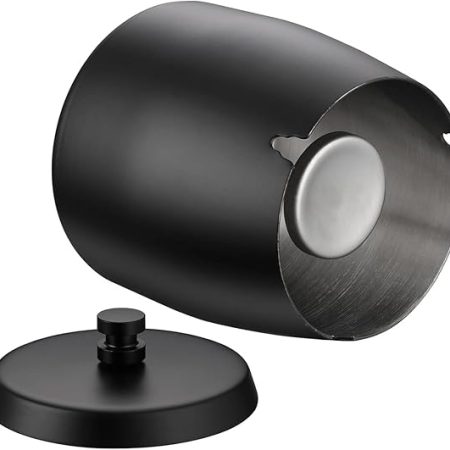 Bar Infusion Windproof Smokeless Stainless Steel Ash Tray  Covered - Image 4