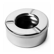 Bar Infusion 10cm Stainless Steel Windproof Ashtray