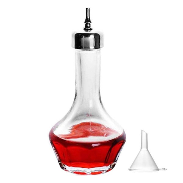 Bar Infusion Beveled Bitter Bottle 50ml with silver cap - Image 2