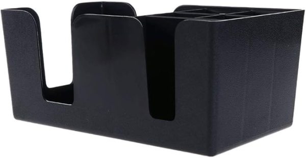 Bar Infusion Six Grip Plastic Black Bar Caddy - Image 4