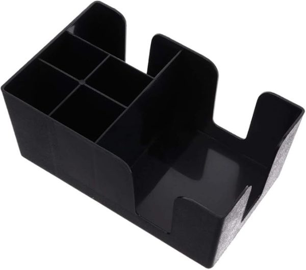 Bar Infusion Six Grip Plastic Black Bar Caddy - Image 5