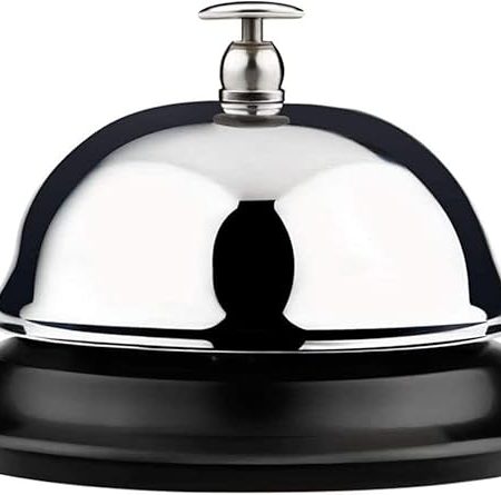 Bar Infusion Stainless Steel Silver Service Bell - Image 2
