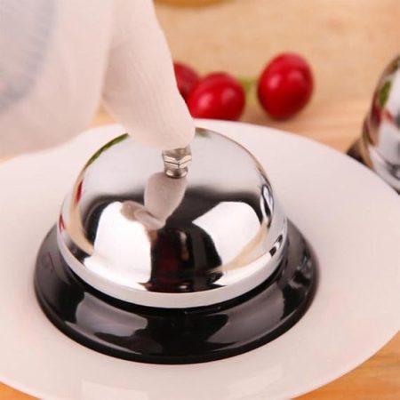 Bar Infusion Stainless Steel Silver Service Bell - Image 6