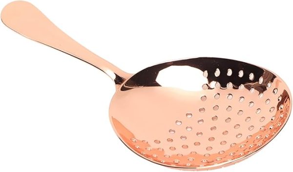 Bar Infusion Stainless Steel Deluxe Julep Cocktail Strainer - Image 4