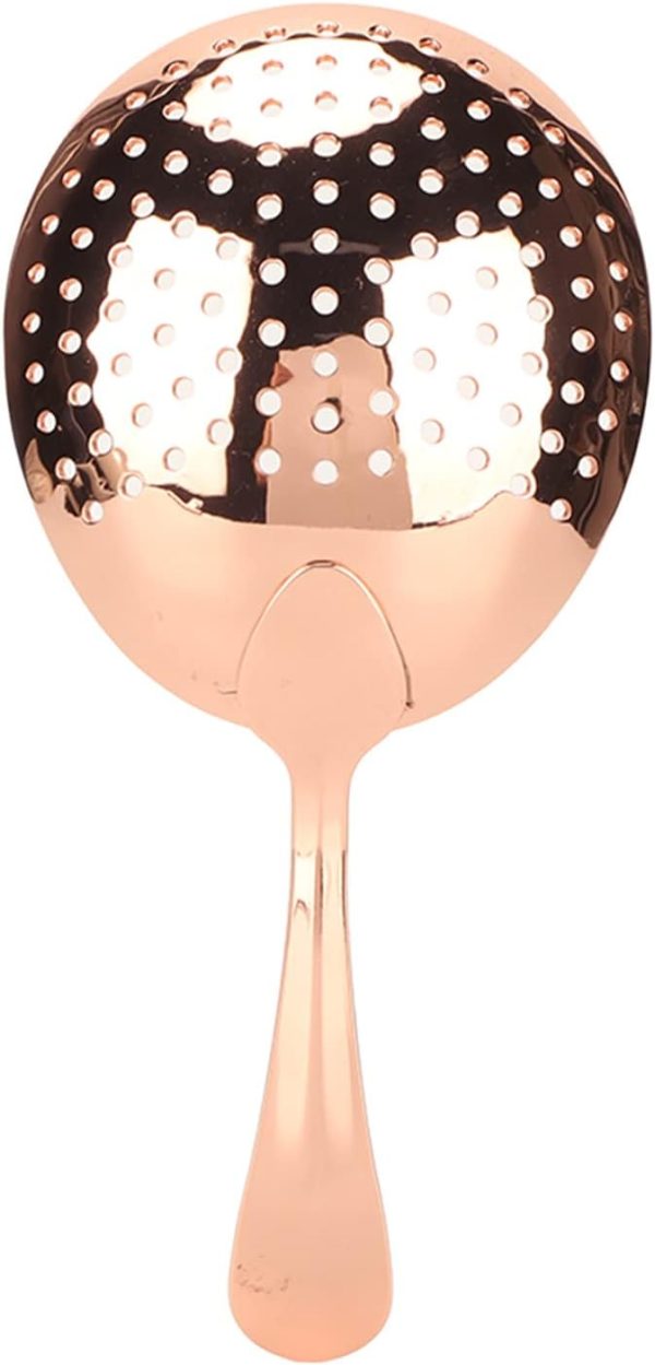 Bar Infusion Stainless Steel Deluxe Julep Cocktail Strainer - Image 5