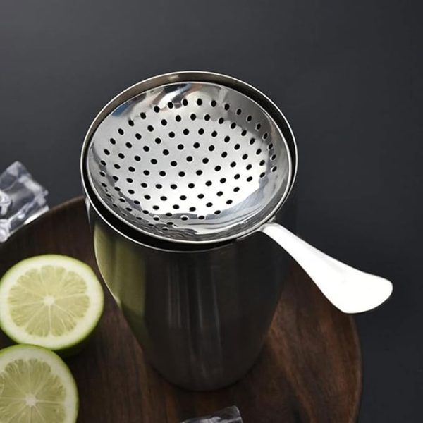 Bar Infusion Stainless Steel Deluxe Julep Cocktail Strainer - Image 10