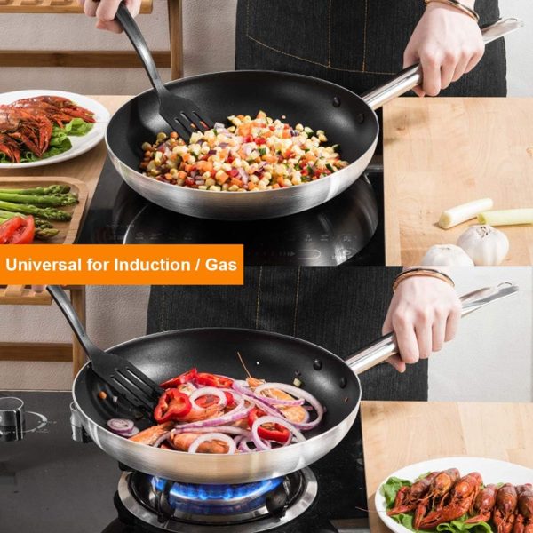 Frenchef SS Non-stick Frying Pan with Sandwich Bottom - Image 8