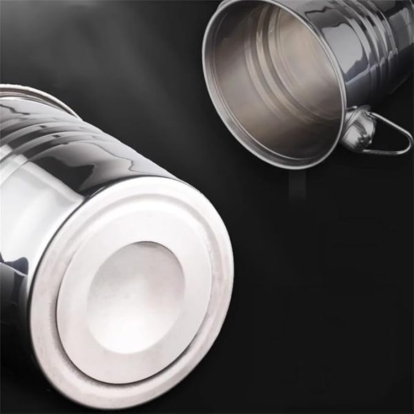 Bar Infusion 'Bistro de Paris, Stainless Steel Champagne Bucket with Ring Handles, (D21cm*H20.5cm, 4Q/5l) - Image 4