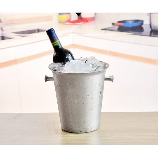 Bar Infusion 5L Premium Stainless Steel Wine Bucket with Knobs - Image 8