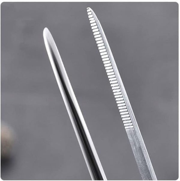 Bar Infusion 21cm  Silver Stainless Steel Bend Ice Tong - Image 4