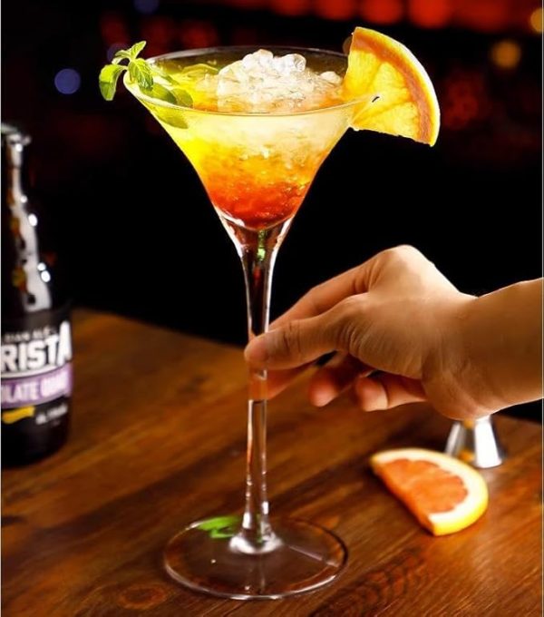 Bar Infusion Horn Cocktail Glass – 140ml | Inverted Conical Shape, Elegant Design, High-Quality Plastic | Perfect for Parties - Image 5