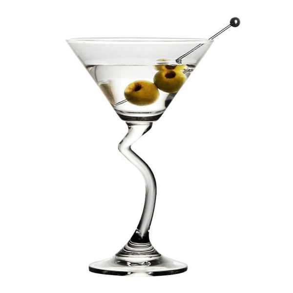 Bar Infusion 210ml Bend Martini Cocktail Glass - Image 2