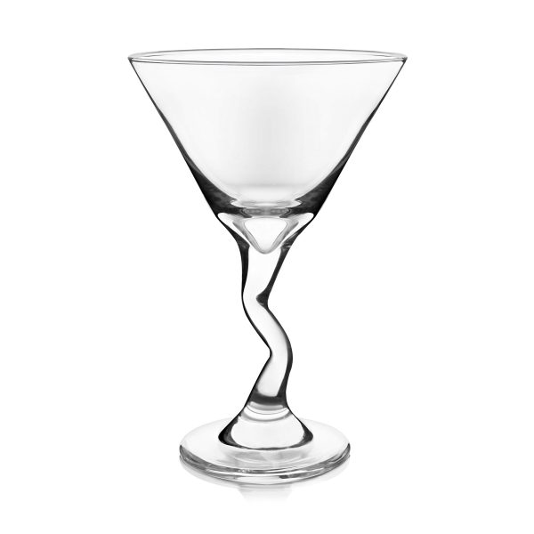 Bar Infusion 210ml Bend Martini Cocktail Glass - Image 4