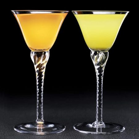 Bar Infusion Cocktail Glass – Bend Martini Glass-110ml | Twisted Stem, Wide Mouth, Thick Base - Image 5