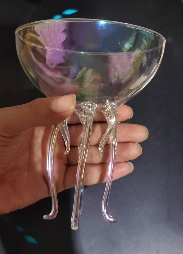 Bar Infusion Octopus Cocktail Glass, 150ml Capacity, Half Round Shape - Fancy Cocktail Glass - Image 6