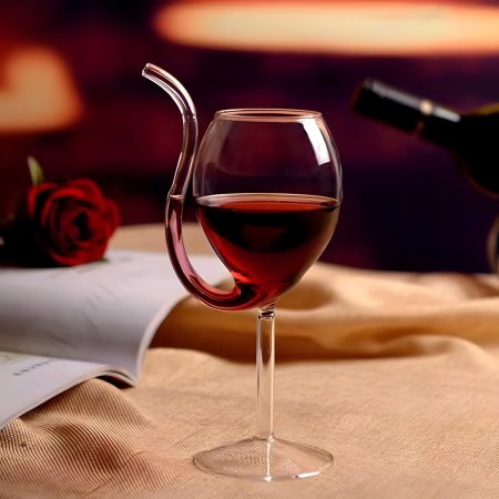 Bar Infusion 300ml kangaroo Wine Cocktail Glass With Flat Bottom - Image 4