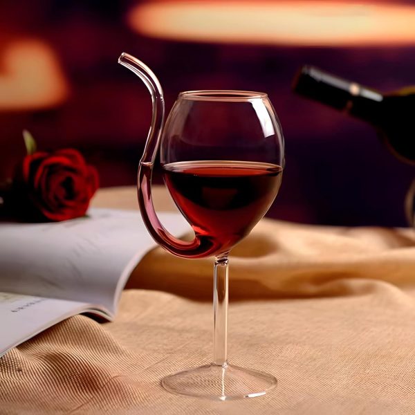 Bar Infusion 300ml kangaroo Wine Cocktail Glass With Flat Bottom - Image 4