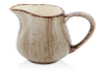 Gural Porcelain Terra Creamer 125 CC- 6Pcs Set