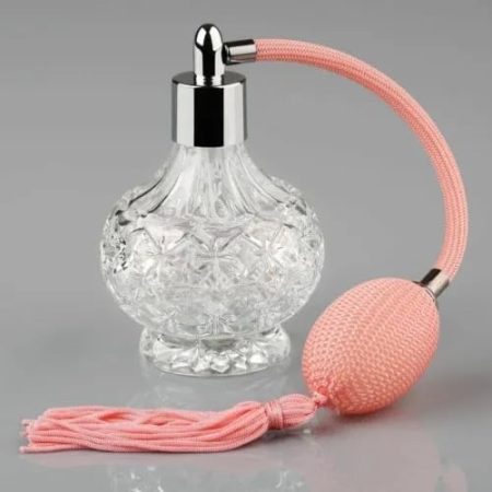 Bar Infusion  80ml Dome Glass Spray Bottle with Pink  Long  Airbag