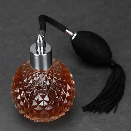 Bar Infusion 100ml Diamond Round Glass Spray Bottle with Black Long Airbag - Image 8