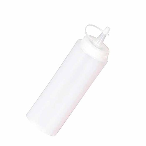 Bar Infusion Squeeze Bottle White Plastic