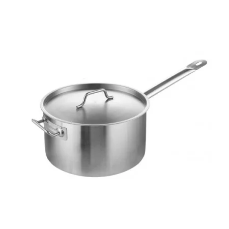 Frenchef  Saucepan w/Lid and Handle Stainless Steel - Image 3
